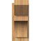 Ekena Millwork Westlake Slat Rough Sawn Outlooker, Western Red Cedar, 8"W x 18"D x 18"H OUT08X18X18WTL06RWR - alternate 2